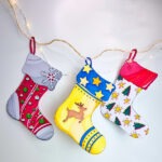 blogadventskalender 2021 - ausmalbild weihnachtssocken