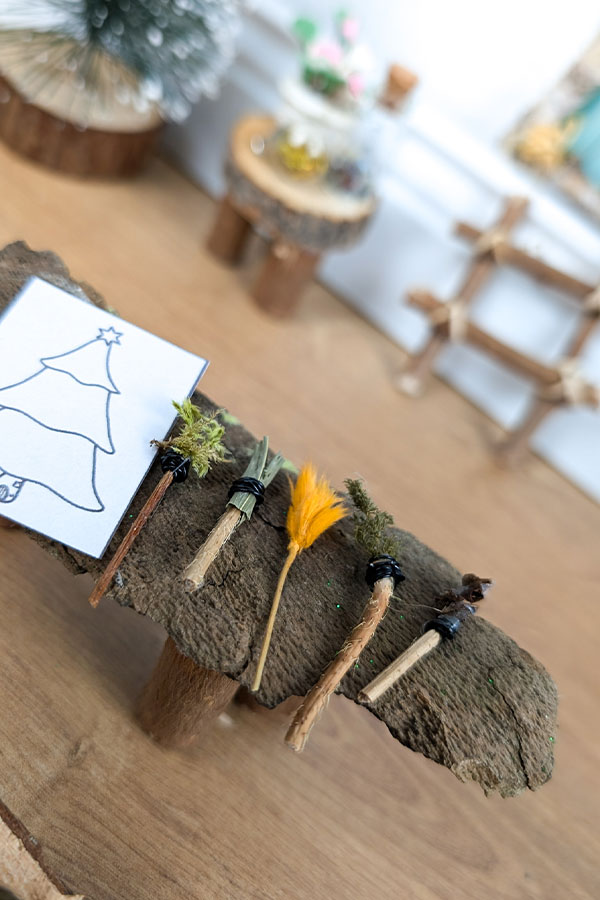 Beschäftigungsidee für deinen Wichtel: Wichtel Weihnachtsbaum